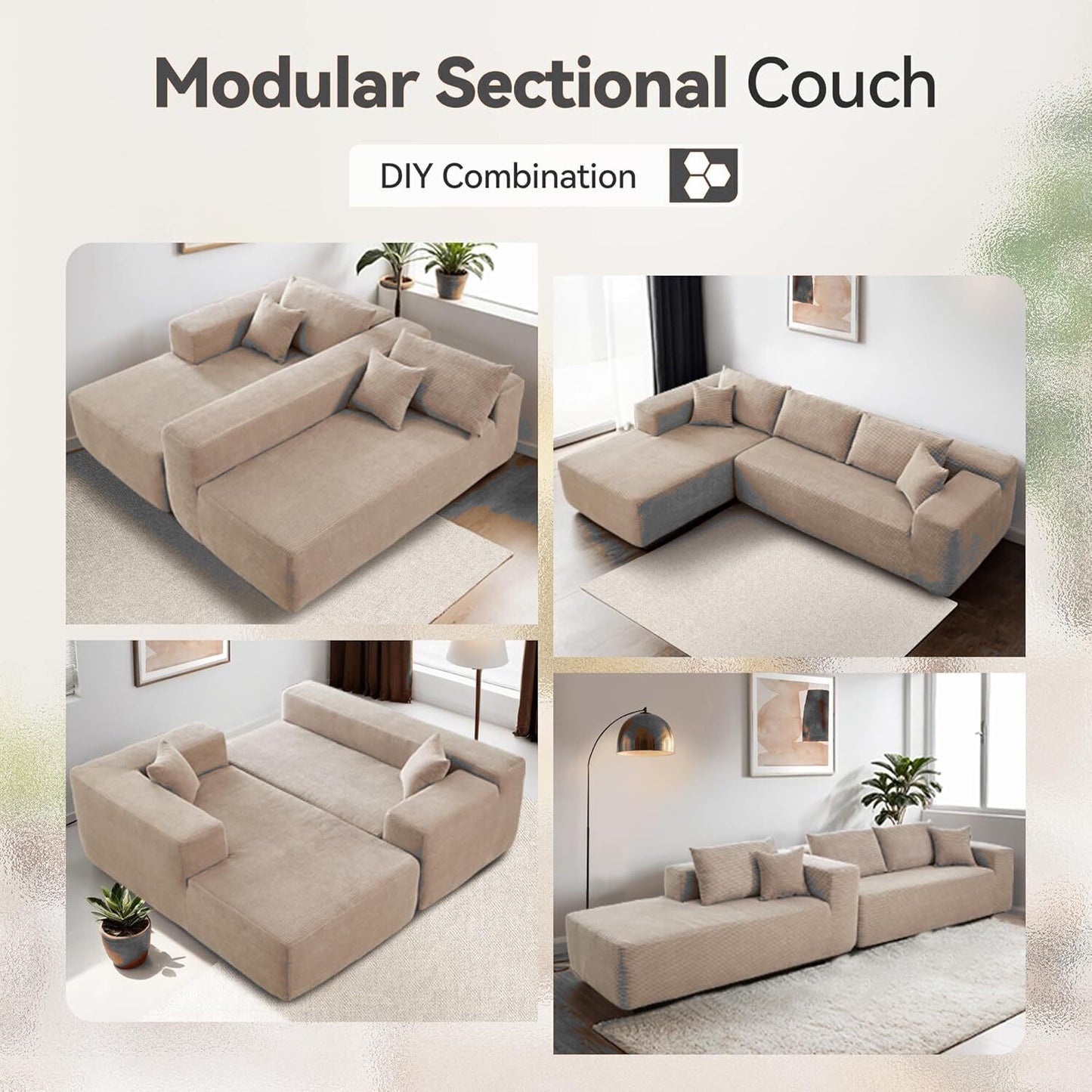 Viral Boneless Couch